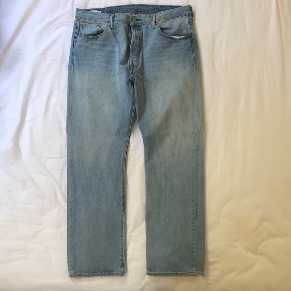 LEVI’S® Men’s 501® Original Fit Light Blue Jeans